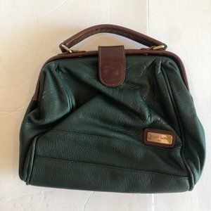 Bruno Lorelli Green Purse Handbag - 3" Strap Drop